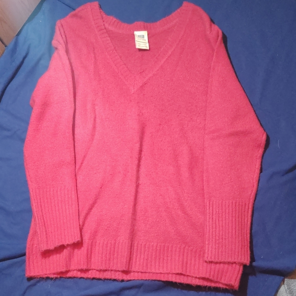 Red sweater